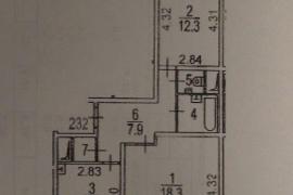 2-к квартира, 53 м², 17/19 эт.