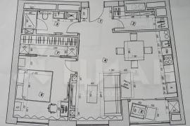 2-комн. квартира, 60,7 м²