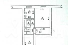 2-комн. квартира, 50,3 м²